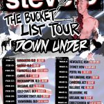 Steve-O Instagram - Dudes! I’m in Australia, and this place is showing me so much love, I’m coming back for Part 2! Swipe to see all the new cities and encore dates— including Tasmania! Tickets go on sale on this Thursday, but my Aussie die hards can sign up for early access now at: SteveOdownunder.com Yeah dude!!!