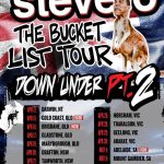 Steve-O Instagram - Dudes! I’m in Australia, and this place is showing me so much love, I’m coming back for Part 2! Swipe to see all the new cities and encore dates— including Tasmania! Tickets go on sale on this Thursday, but my Aussie die hards can sign up for early access now at: SteveOdownunder.com Yeah dude!!!