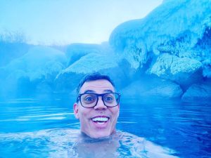 Steve-O Instagram - Alaska dump… What a weekend this was! The most incredible hot springs I’ve ever experienced, my shows were huge and, of all the adoptable shelter dogs I’ve brought on stage throughout this tour, the one in Fairbanks last night (Humphrey) was by far the hardest for me to leave behind. Whoever is lucky enough to adopt Humphrey is so stoked!!!