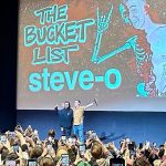 Steve-O Instagram - So far, so good on the “Best Behavior Tour”… Way to go @bam__margera (@captiancreamstain)!