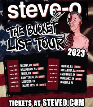 Steve-O Instagram - I’ve been helping @bam__margera/@captiancreamstain work on his material for opening my next nine shows, and we’ve definitely succeeded in cracking ourselves up, so off to a good start! I’m looking forward to these next ten days, and really hoping that they bring about meaningful, positive progress. Fingers crossed!