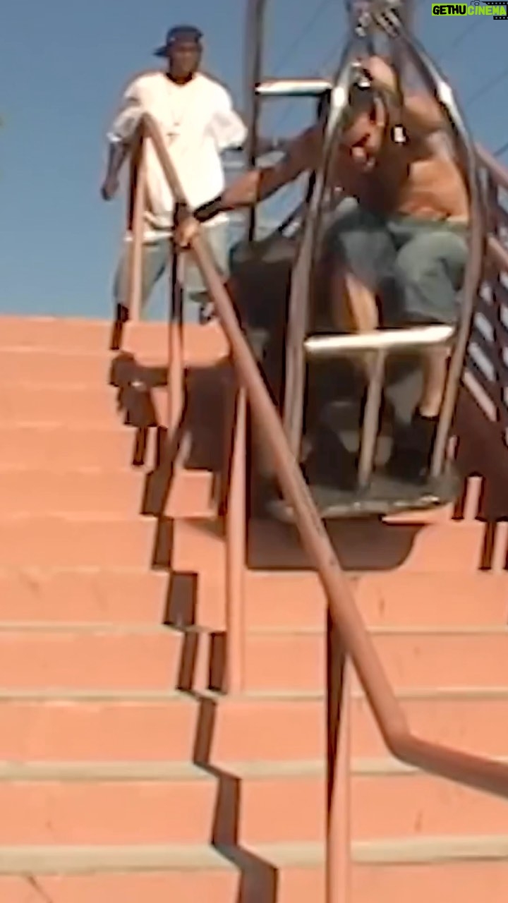 Steve-O - 709.6K Likes - I still think @50cent shoving me down
these stairs THREE TIMES in a row is one of the greatest things that I ever filmed….
