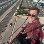 Steve-O Instagram – Good morning, Las Vegas! I’ve been in (and on) my car, suspended from a crane 100ft above the @ufc headquarters for about twelve hours. If you’re in Vegas and you missed me, you can catch me at the Virgin Casino Theater tomorrow night! Link in bio. Thanks again @danawhite & @ufc! Woohoo!!!
