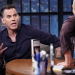 Steve-O Instagram – I think I was looking kinda hot on  @latenightseth tonight! #LateNightWithSethMeyers #LNSM #BookTour #AHardKickInTheNuts