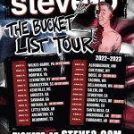 Steve-O Instagram - I salute you, America, and it’s a wrap! The final continental USA dates of my Bucket List Tour have been announced, and a bunch of them are being filmed for the special: Little Rock and Albuquerque to begin with! Link in bio for tickets, yeah dude!!!