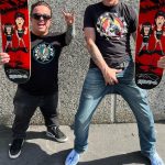 Steve-O Instagram – Happy Halloween from @iamweeman and I! We love our new skateboard graphic so much, we brought it to life! Our collectible, double-autographed boards are available now at steveo.com! (Photos styled and shot by @luxalot, board graphic by @mikehillier_design, photo edits by @mjr79)
