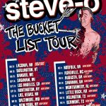 Steve-O Instagram - So many stunts I dreamed of have finally happened for this multimedia comedy tour and, odds are, it’s headed your way… Swipe to see the new dates, link in bio for tickets!