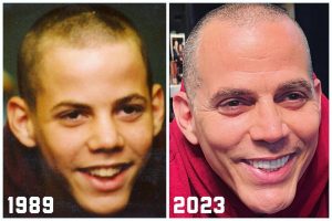 Steve-O Instagram - If you asked the kid on the left what he thought would be going on with him 34 years later, he NEVER would have guessed that this old ass version of him would be a BETTER skateboarder! Ha! I might not be as good as the top professional skaters, but I’m WAY better than that little turd on the left! Woohoo!!! (If you missed the opportunity to get the signed @chrispontius/@steveo skateboard, we just signed some more, which are available at steveo.com)