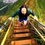 Steve Aoki Instagram - Woke up at 3am and got back at 10am. This was my favorite hike in Hawaii #stairwaytoheaven