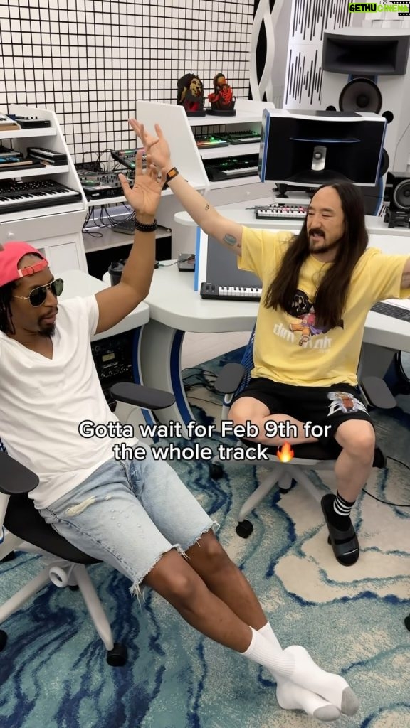Steve Aoki Instagram - Feb 9th, we are all finally learning which side is the window and which side is the wall 😂🔥