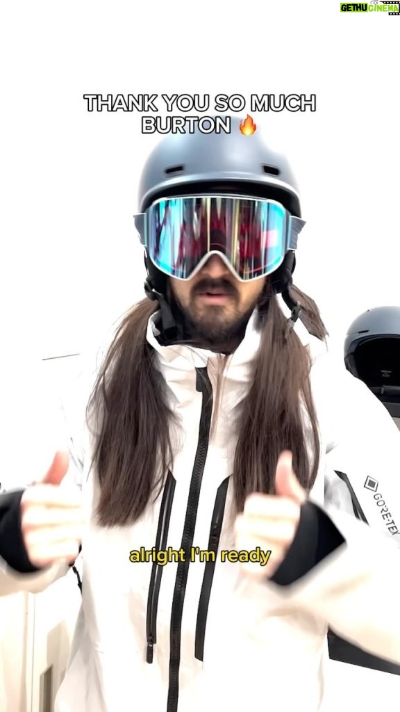 Steve Aoki Instagram - Gonna be looking good on the slopes decked out in @burton 🏂❄️