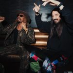 Steve Aoki Instagram - Celebrated the launch of Get Lower w/ @liljon played b2b w/ @deorro and later w/ Joe @loudluxury & @luisrconriquezoficial joined me for some corridos vibes. And it’s Super Bowl energy in the room! Watch for my official remix I made for the Super Bowl on CBS. Vegas baby OMNIA Nightclub