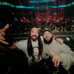 Steve Aoki Instagram - Celebrated the launch of Get Lower w/ @liljon played b2b w/ @deorro and later w/ Joe @loudluxury & @luisrconriquezoficial joined me for some corridos vibes. And it’s Super Bowl energy in the room! Watch for my official remix I made for the Super Bowl on CBS. Vegas baby OMNIA Nightclub