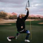 Steve Aoki Instagram - Channeling Zac Efron on the golf ⛳️ #aokijump #1097 Scottsdale, Arizona