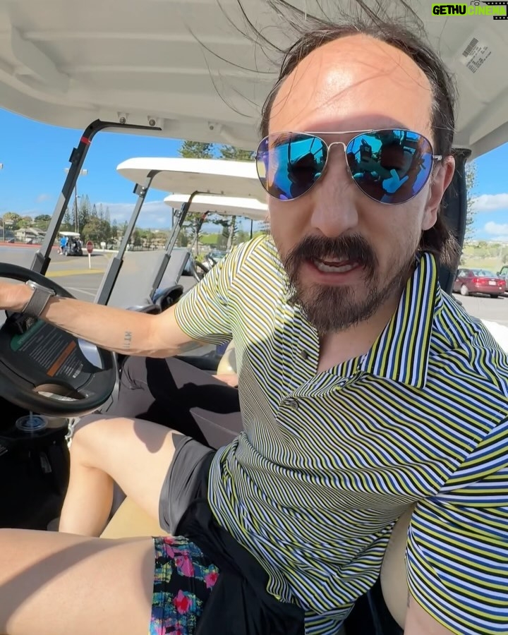 Steve Aoki Instagram - Hawaii ⛳️ 🏌🏻‍♂️