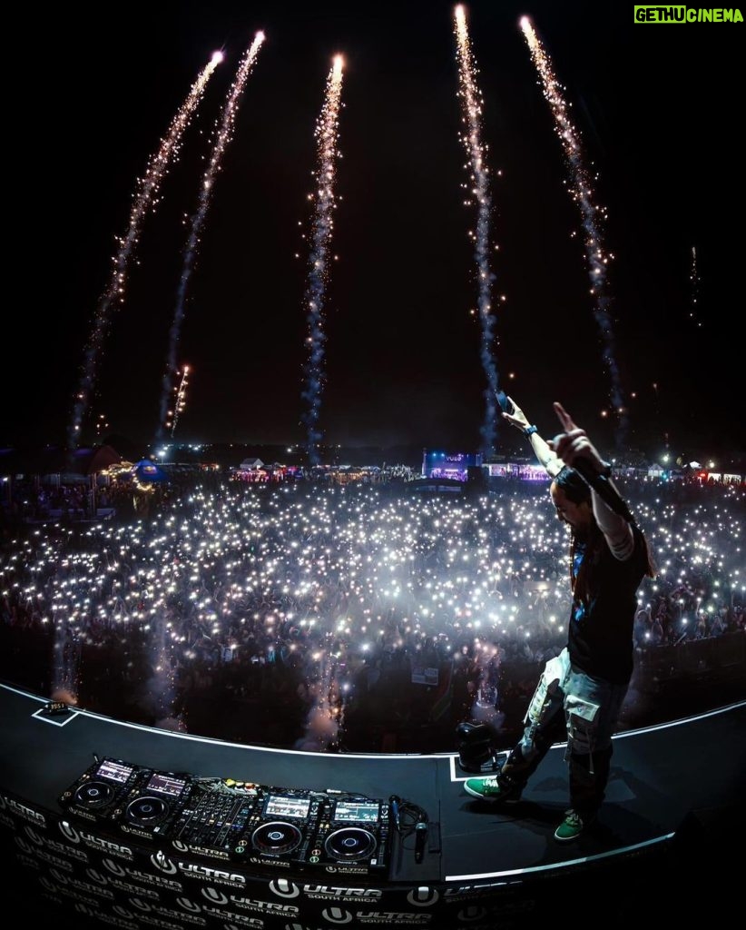 Steve Aoki Instagram - Cape Town! Been 4 years and we’re back like this @ultrasouthafrica Cape Town, South Africa