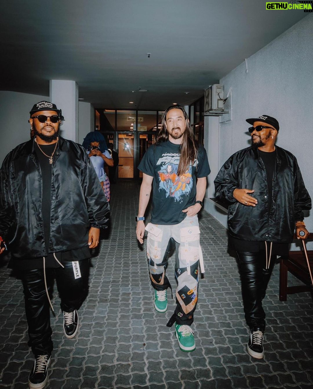 Steve Aoki Instagram - Cape Town! Been 4 years and we’re back like this @ultrasouthafrica Cape Town, South Africa