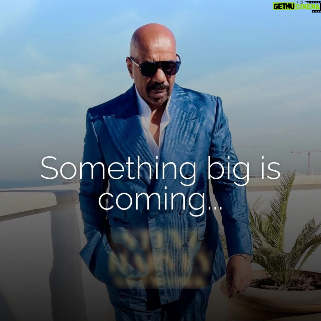 Steve Harvey Instagram - Something big is coming... For early access link in bio