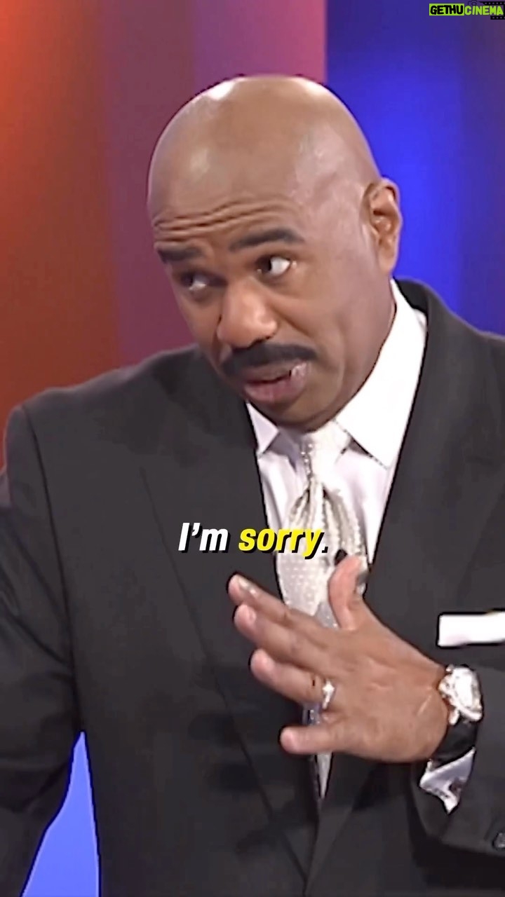 Steve Harvey Instagram - What??? 😂🤣😂 @familyfeud