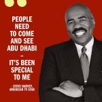 Steve Harvey Instagram - In the words of @iamsteveharveytv “People need to come and see Abu Dhabi, which has been special to me.” The American TV star loves the UAE capital so much he’s putting on his own barbecue weekend. 🔥🍖 From February 24-25, he’ll host his first Open Fire Food Festival at Yas Marina Circuit, complete with celebrity grillmasters and loads of good (and can’t-put-down) grub. A huge fan of fiery American competition show BBQ Pitmasters, the Family Feud’s legend’s new mission is to bring the same crackle to Abu Dhabi’s barbecue energy with a weekend of seriously smoking fun. Here, he sits down with @timeoutabudhabi to chat grilling tips and tricks, fave dishes and how he plans to put Abu Dhabi on the map. Head to the link in bio for the full sizzling Q&A 🔥 #steveharvey #openfirefoodfestival #abudhabi #abudhabifood