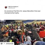 Steve Harvey Instagram - MY OL HIGH SCHOOL OUR FRAT BROTHER congratulations Omega Man Ted Ginn ….74 grad TARBLOODERS…. All the coaches player’s & families #repost @imfromcle Last night Glenville became the first Cleveland public school to bring home a state championship 🏆🔥 Shoutout to the more-than-deserving Ted Ginn on this accomplishment after 25 years as the head coach 👏