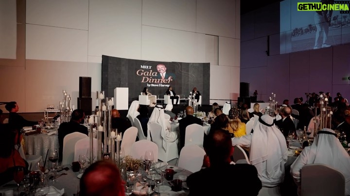 Steve Harvey Instagram - We live for these moments that bring people & cultures together ✨ Here's a glimpse of the #MELTGolfClassicBySteveHarvey Gala Dinner at @LouvreAbuDhabi #InAbuDhabi #FindYourPace #LouvreAbuDhabi #LouvreAbuDhabiTurns5 Louvre Abu Dhabi