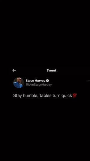 Steve Harvey Instagram - 💯