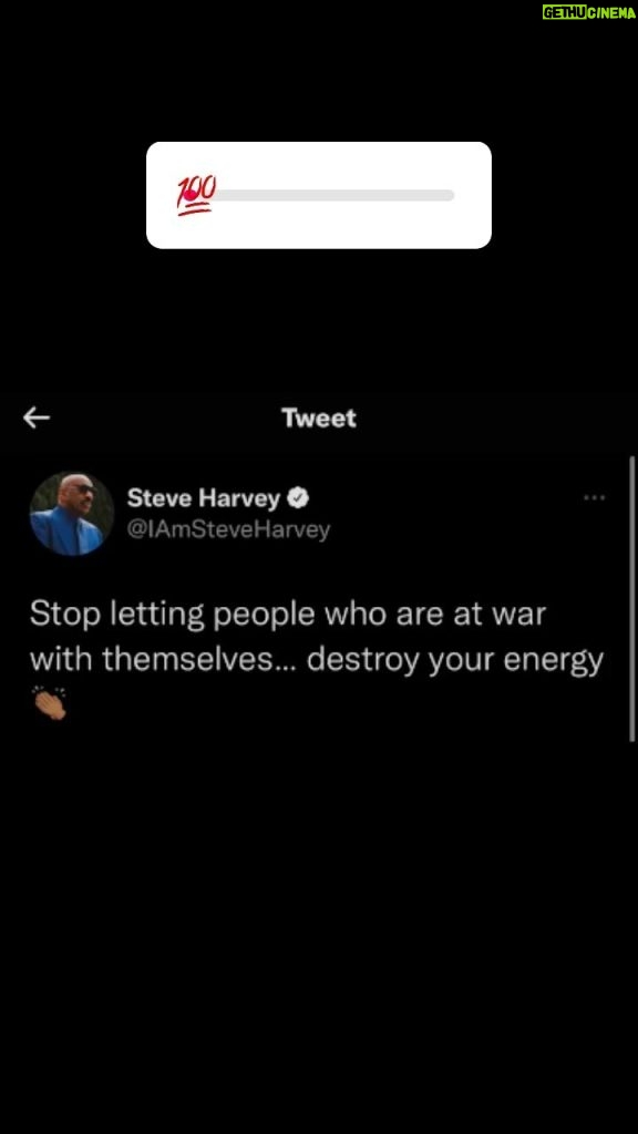 Steve Harvey Instagram - 💯