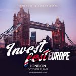 Steve Harvey Instagram - @earnyourleisure @investfestival Time to make history again‼️ Europe we're on our way. London get ready! Click the link in our bio under the Invest Fest Euro tab to get your tickets now! #investfesteuro