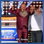Steve Harvey Instagram - Need something to celebrate? How about an all-new episode of #CelebrityFamilyFeud 🎉 @familyfeudabc