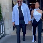 Steve Harvey Instagram - Date Night in Paris 🖤 Paris, France