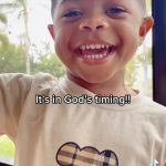 Steve Harvey Instagram – That’s right lil man… It’s in GOD’S timing!!!!
@thehoneyyfamily