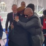 Steve Harvey Instagram - Very important Prostate cancer mobile launch….. then I saw my Dawg!!!!! All love been too long @cedtheentertainer An incredible initiative to screen Black Men for Prostate Cancer led by Robert Smith @robertfredericksmith. I was proud to join my brothers in Harlem. Get screened #NationalMinorityHealthMonth #ProstateAwareness
