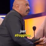 Steve Harvey Instagram - What part of her body does a woman use to control her man?? @familyfeud #SteveHarvey #FamilyFeud