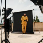 Steve Harvey Instagram - Old school meets High fashion #Outtakes Styled by @elly30 for @LofficielArabia Photographed by @dmstudi0