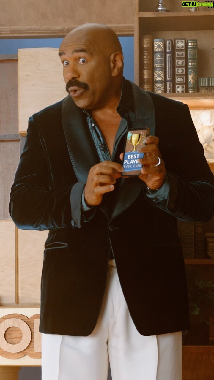 Steve Harvey Instagram - Can you beat my high score? Yes, I am the Best @woodoku player in the world and I have the award to prove it. Think you can beat me? Go download the game (🔗link in bio) and let me know your high score in the comments. #bestscoreever #woodoku #beatmyhighscore