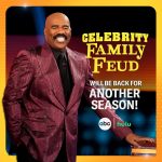 Steve Harvey Instagram – Let the whole fam know, #CelebrityFamilyFeud is coming back for another season with our incredible host @iamsteveharveytv! 🎉