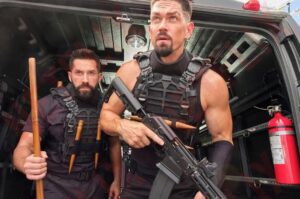 Steve Howey Instagram - DAY SHIFT AUGUST 12 @netflix