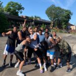 Steve Howey Instagram – We out here!  #shameless #chicago #actor #hoops #bball Chicago, Illinois