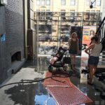 Steve Howey Instagram - #fbf #shameless Warner bros back lot. #debs #svetlana