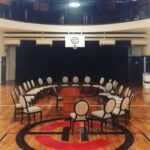 Steve Howey Instagram – After the meeting, free throw practice.