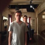 Steve Howey Instagram – Carl and Debs. New episode Sunday #shameless #showtime @ekat19 @emmakenney Warner Bros. Studios