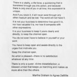 Steve Howey Instagram - A blessed unrest- Martha Graham to Agnes DeMille