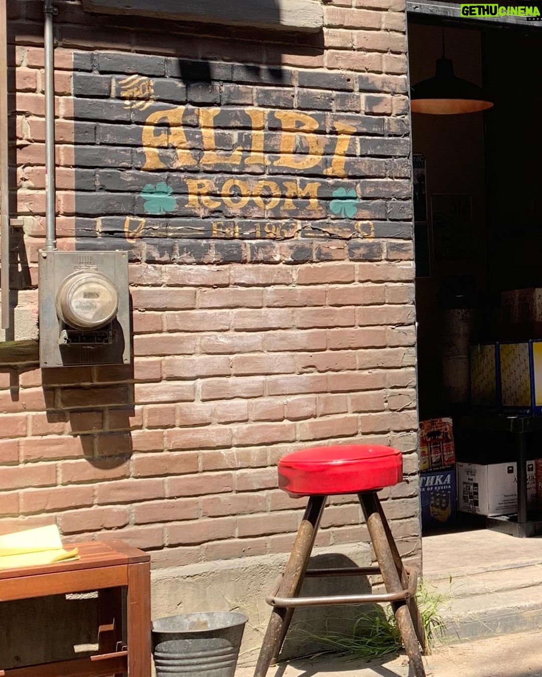 Steve Howey Instagram - One day we’ll be back at the bar. First round is on me. #kev #thealibi #shameless