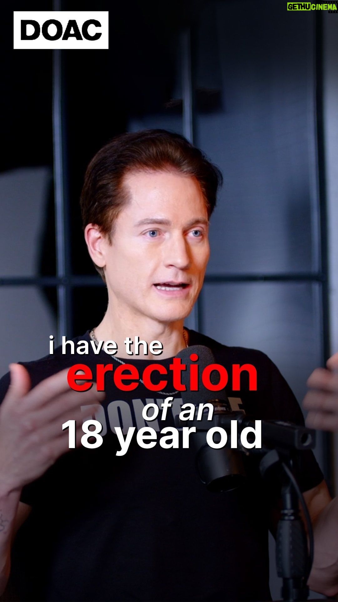 Steven Bartlett Instagram - The Anti-Ageing Expert: “I Have The Erection Of An 18 Year Old!”, “This Food Reverses Your Age!”, “This Oil Reduces Inflammation by 85%!” BRYAN JOHNSON RETURNS TO THE DIARY OF A CEO! After our first conversation that sparked an avalanche of questions and interest from you and me, he’s back to delve even deeper into his groundbreaking journey with ‘Project Blueprint.’ I can’t wait to hear your thoughts and discuss this with you! Absolutely fascinated by the insights he shares in this episode and made me question SO much. OUT NOW! Search ‘the diary of a ceo’ wherever you get your podcasts for the full episode.
