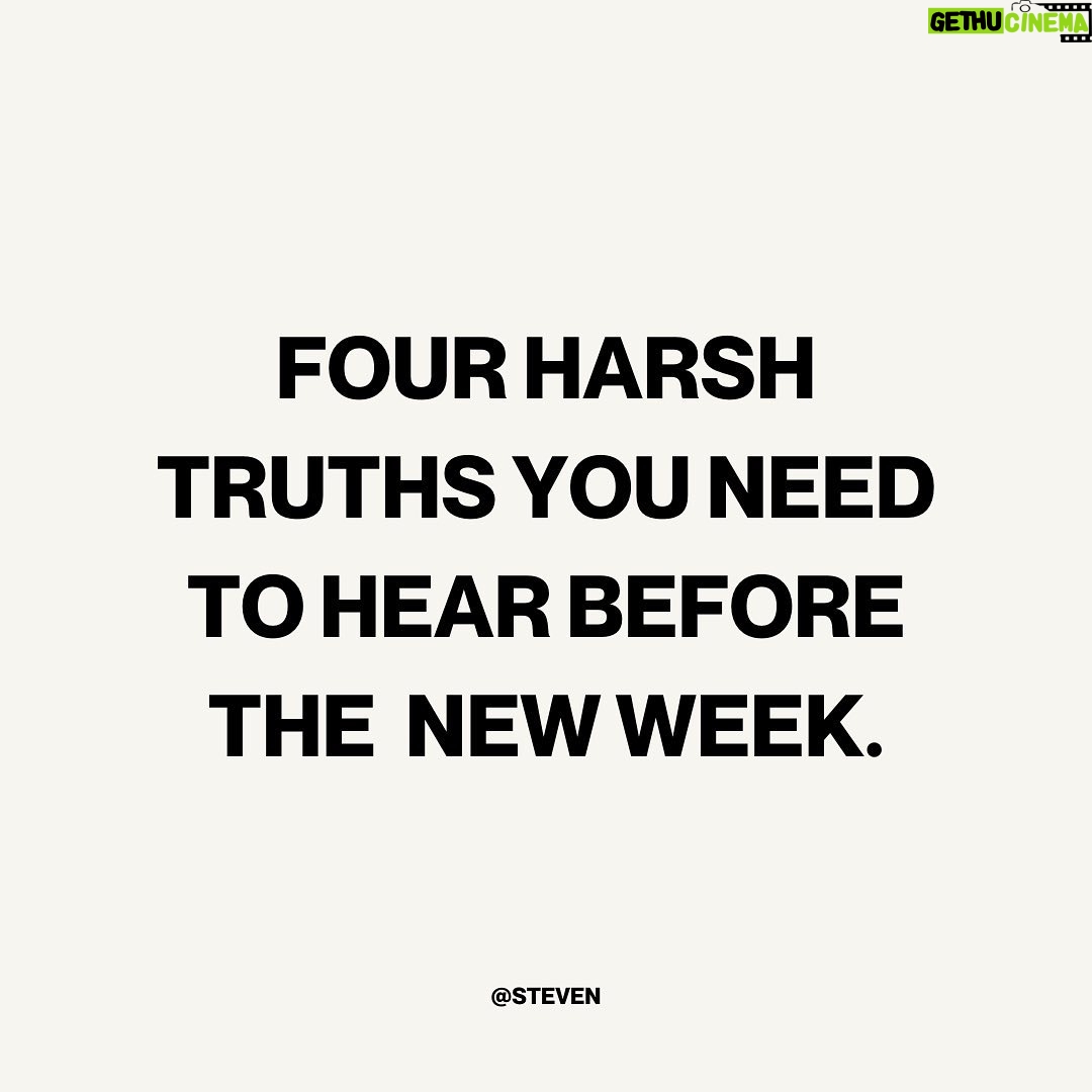 Steven Bartlett Instagram - Four things you NEED to read before you start your week 🙏🏽 Which quote resonates with you the most?? Comment below!