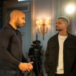 Steven Bartlett Instagram - In a hotel room in Paris talking about life, mental health and struggle with Thierry Henry, Aurélien Tchouaméni, Francis Ngannou, Khatia Buniatishvili, Kalash. Coming soon! The Bridge. Double tap if you’d like to see the convo 👊🏾❤️ Paris, France