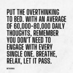 Steven Bartlett Instagram - Overthinking prevents progress and kills happiness. Let it pass. Who's with me? 👇🏽