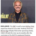 Steven Ogg Instagram – So excited and equally so proud/thrilled with this!! Call it manifesting or just pure hustle and grind, but definitely call it DREAMS CAN COME TRUE!! 

I reached out to @barantini soon after watching his brilliant film BOILING POINT (it also has one of my all time favorite actors – @stephengraham1973 who alongside the entire cast did such incredible/inspiring work!!) 

I always love to acknowledge and thank, when possible, ANY artist or artists that have inspired me to keep going…to reach for the things I want especially during a low or when wanting to throw in the ol towel. 

Philip and I began some wee banter over a year ago…and now here we are – with THIS!! You CAN make it happen! You just have to keep grinding away and reach out for what you want! 

So grateful/honored to be invited into this kitchen! Thank you @barantini @stephengraham1973 @hesterruoff @bbc @boilingpointfilmandtv and ALL!!
 Here I come UK!!! Let’s do this!
#grateful #thankful #boilingpointfilm #kitchen
