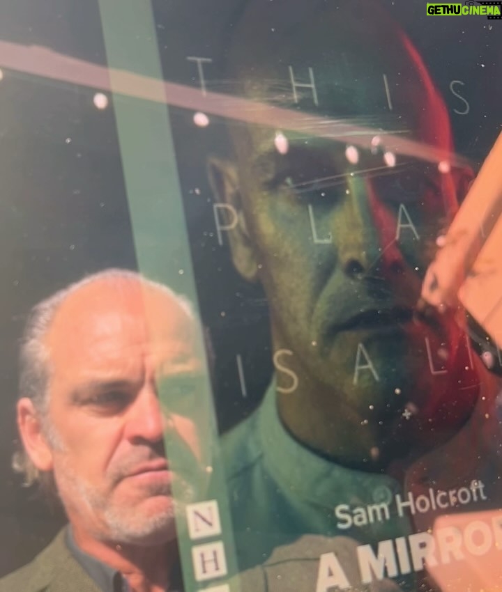 Steven Ogg Instagram - @samanthaholcroft & @jerherrin INVITE YOU TO CELEBRATE THE WEDDING OF LEYLA&JOE A MIRROR 22 JANUARY - 20 APRIL 2024 @almeida_theatre @traftheatre THIS PLAY IS A LIE London, United Kingdom
